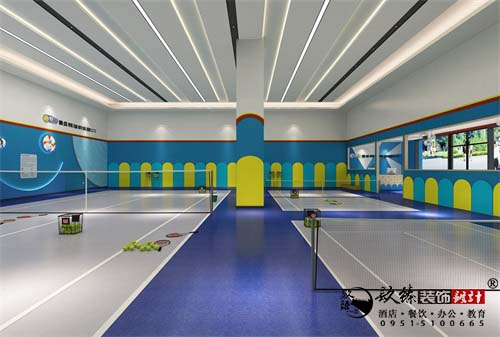 固原网球馆设计效果图|镹臻设计