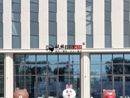 固原装修公司固原熙玉园售楼部大厅装修项目实景图分享