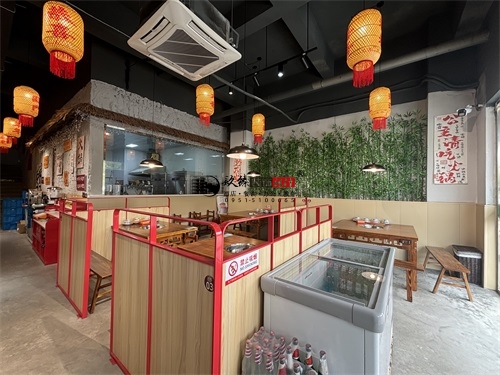 固原火锅店装修设计项目|镹臻设计