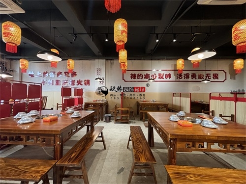 固原火锅店装修设计项目|镹臻设计