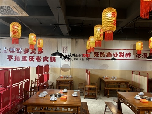 固原火锅店装修设计项目|镹臻设计