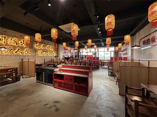 固原火锅店装修设计项目|镹臻设计