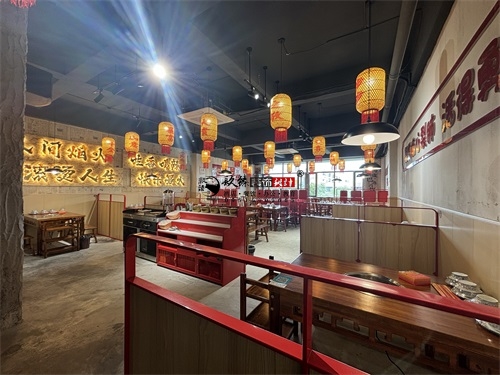 固原火锅店装修设计项目|镹臻设计
