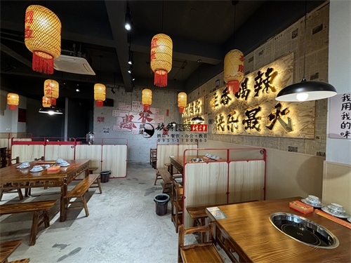 固原火锅店装修设计项目|镹臻设计
