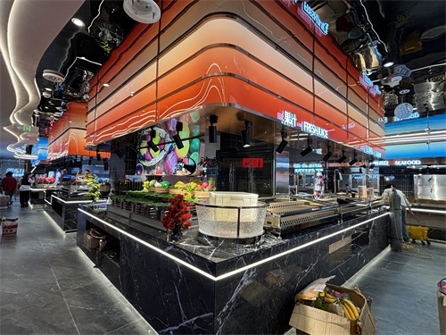 固原自助餐厅装修设计项目|镹臻设计