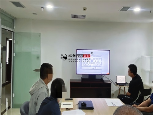 固原办公楼改造装修设计项目|镹臻设计